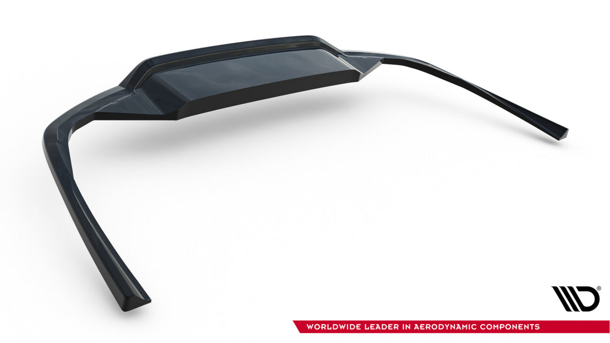 Diffusor Heckansatz passend für Volvo S60/V60 R-Design Mk3 schwarz Hochglanz