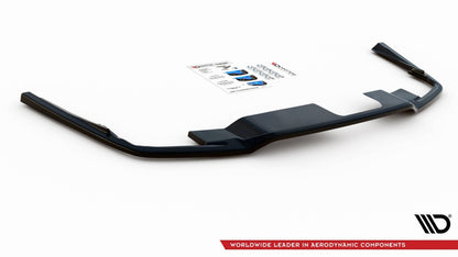 Diffusor Heckansatz passend für Volvo S60/V60 R-Design Mk3 schwarz Hochglanz