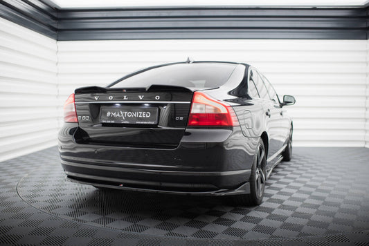Diffusor Heckansatz passend für Volvo S80 Mk2 schwarz Hochglanz