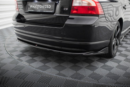 Diffusor Heckansatz passend für Volvo S80 Mk2 schwarz Hochglanz