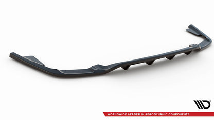 Diffusor Heckansatz passend für Volvo XC60 Mk2 R-Design schwarz Hochglanz