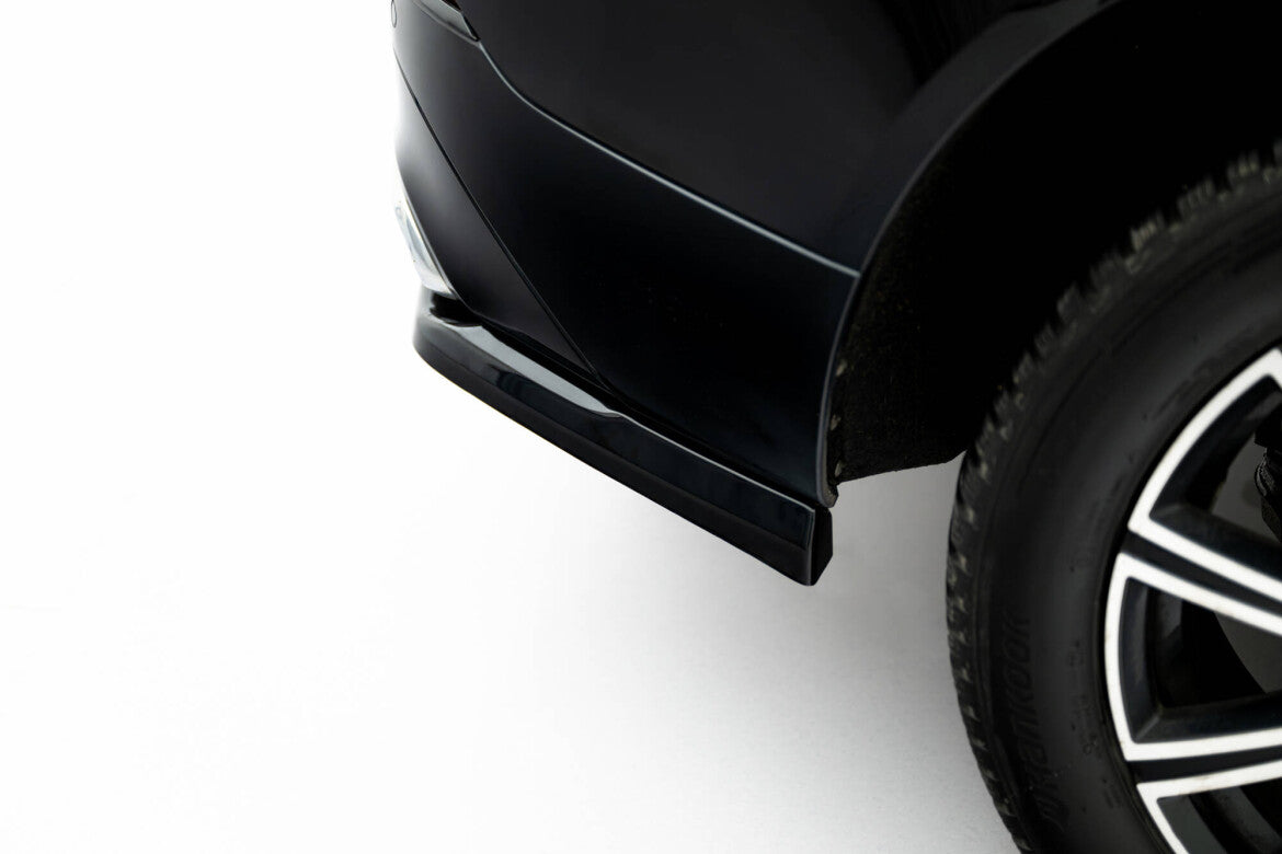 Diffusor Heckansatz passend für Volvo XC60 Mk2 schwarz Hochglanz