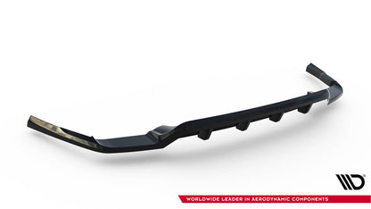 Diffusor Heckansatz passend für Volvo XC60 Mk2 schwarz Hochglanz
