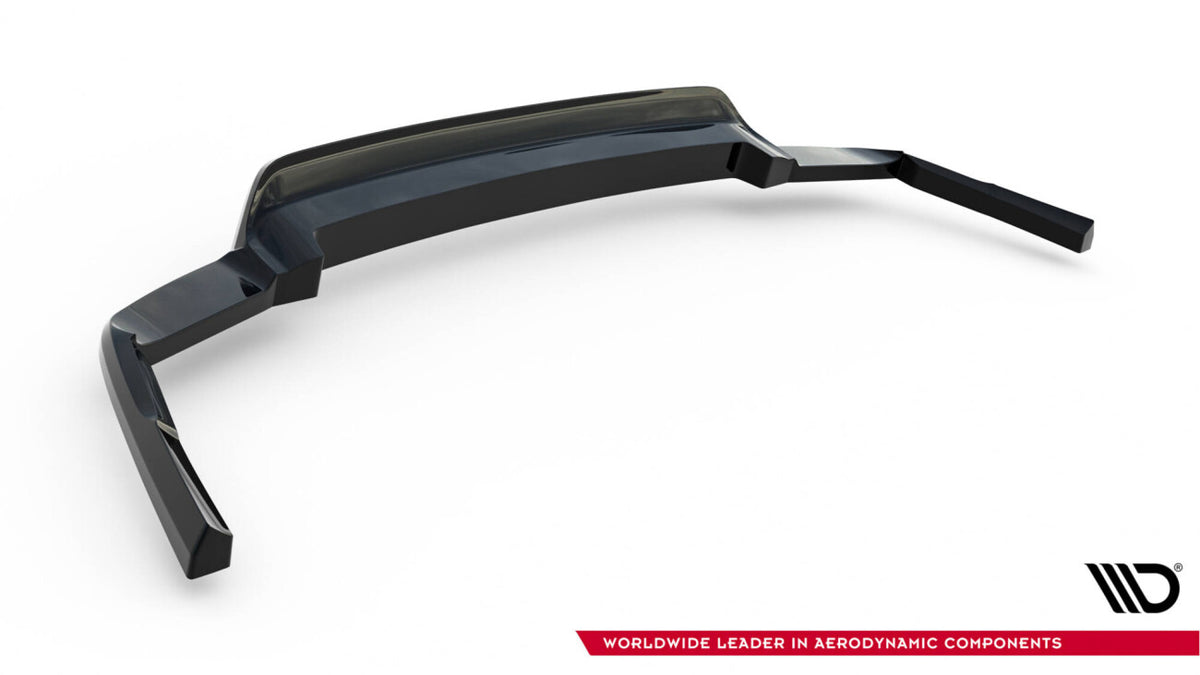 Diffusor Heckansatz passend für Volvo XC60 Mk2 schwarz Hochglanz