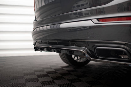 Diffusor Heckansatz passend für Volvo XC90 R-Design Mk2 FL schwarz Hochglanz