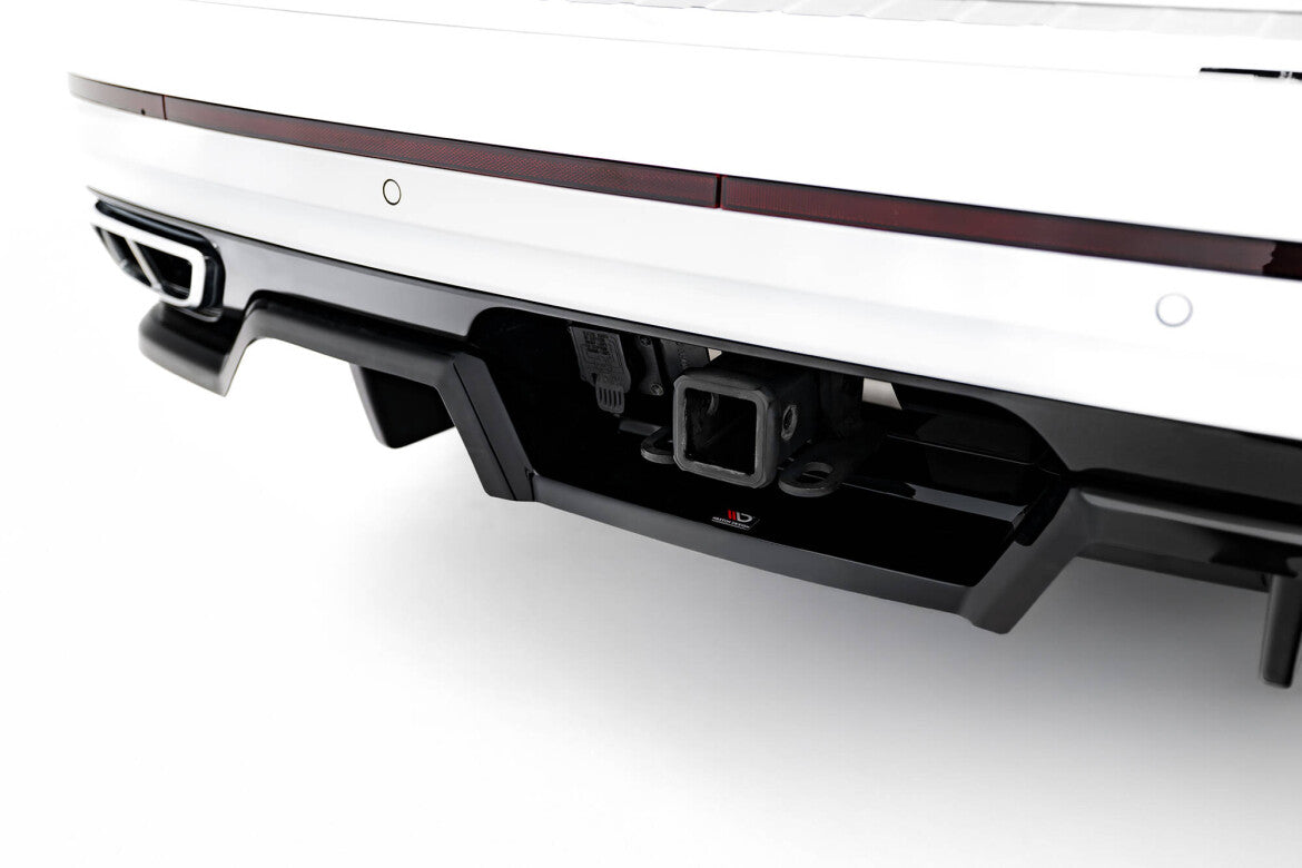 Diffusor Heckansatz passend für VW Atlas R-Line Mk1 FL 2 schwarz Hochglanz