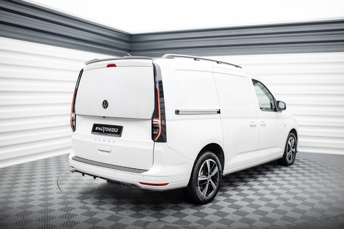 Diffusor Heckansatz passend für VW Caddy Maxi Mk5 schwarz Hochglanz