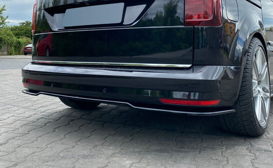 Diffusor Heckansatz passend für VW Caddy Mk. 4 schwarz Hochglanz