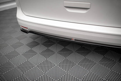 Diffusor Heckansatz passend für VW Caddy Mk5 / Ford Transit Connect Mk3 schwarz Hochglanz