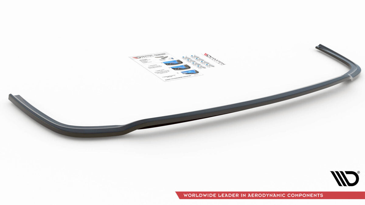 Diffusor Heckansatz passend für VW Caddy Mk5 / Ford Transit Connect Mk3 schwarz Hochglanz