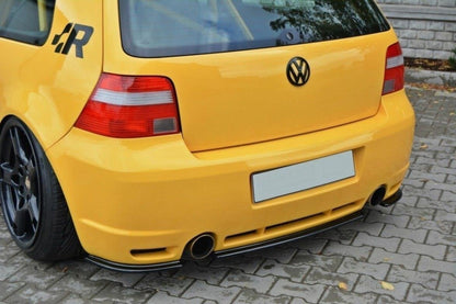 Diffusor Heckansatz passend für VW Golf 4 R32 schwarz Hochglanz