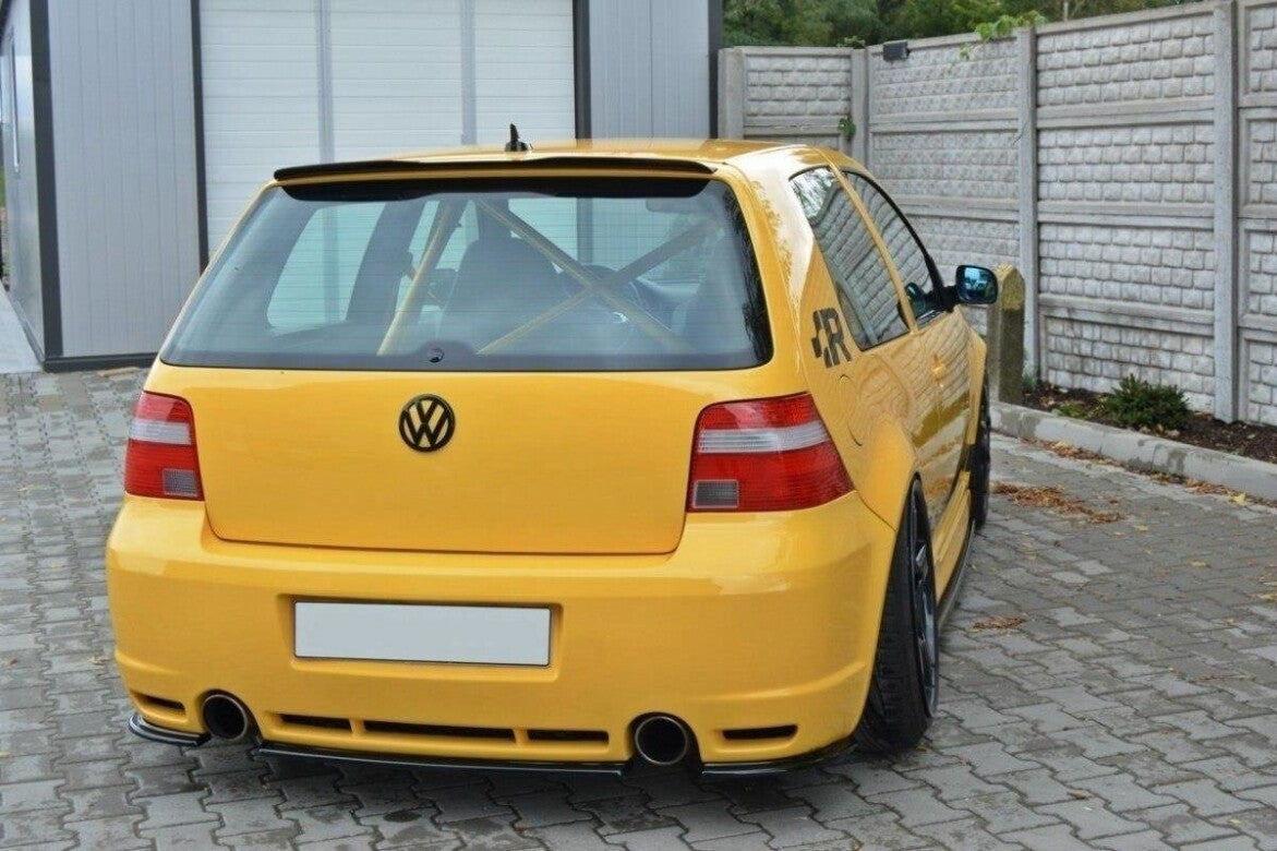 Diffusor Heckansatz passend für VW Golf 4 R32 schwarz Hochglanz