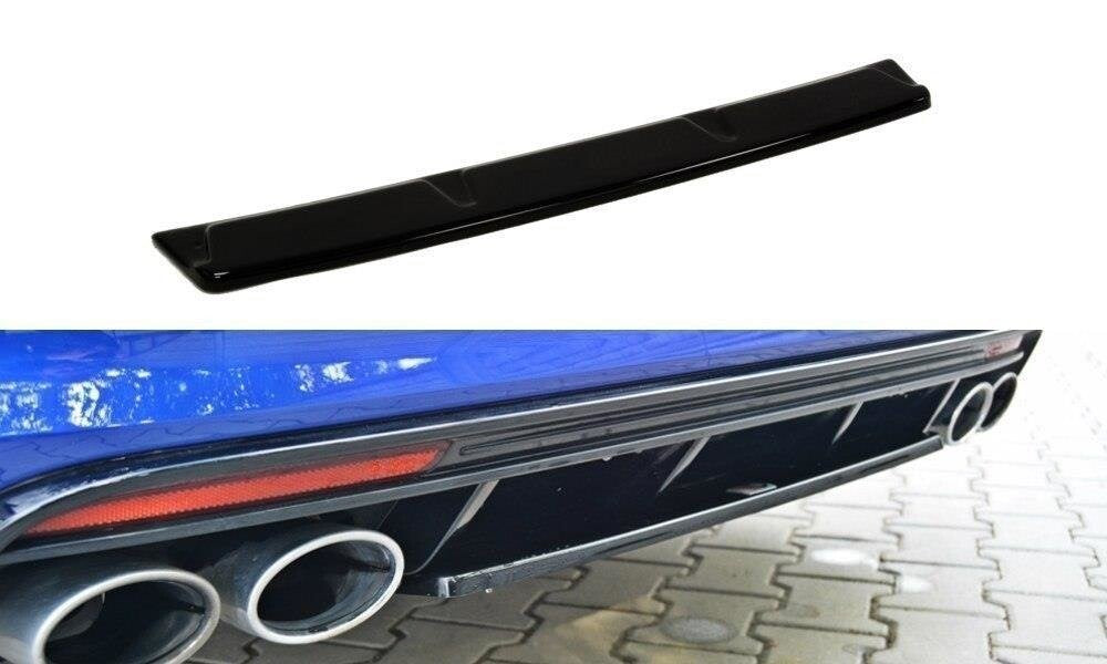 Diffusor Heckansatz passend für VW Golf 7 R VARIANT Carbon Look