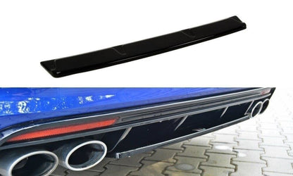 Diffusor Heckansatz passend für VW Golf 7 R VARIANT schwarz Hochglanz