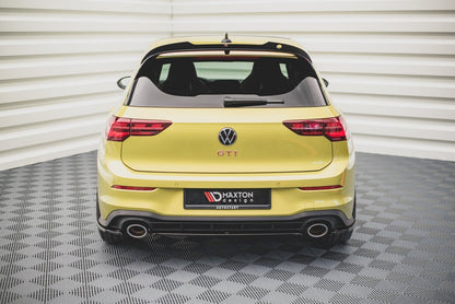 Diffusor Heckansatz passend für VW Golf 8 GTI Clubsport schwarz matt