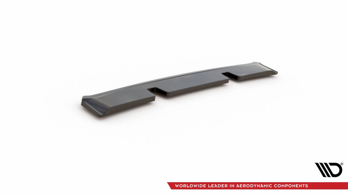 Diffusor Heckansatz passend für VW Golf GTI Mk8 schwarz Hochglanz