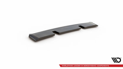 Diffusor Heckansatz passend für VW Golf GTI Mk8 schwarz Hochglanz