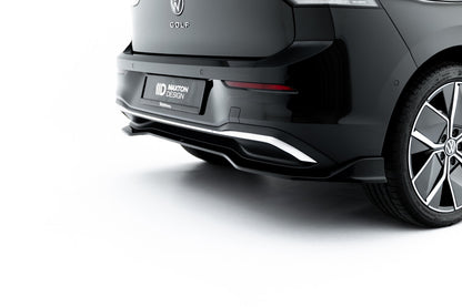 Diffusor Heckansatz passend für VW Golf Mk8 FL schwarz Hochglanz