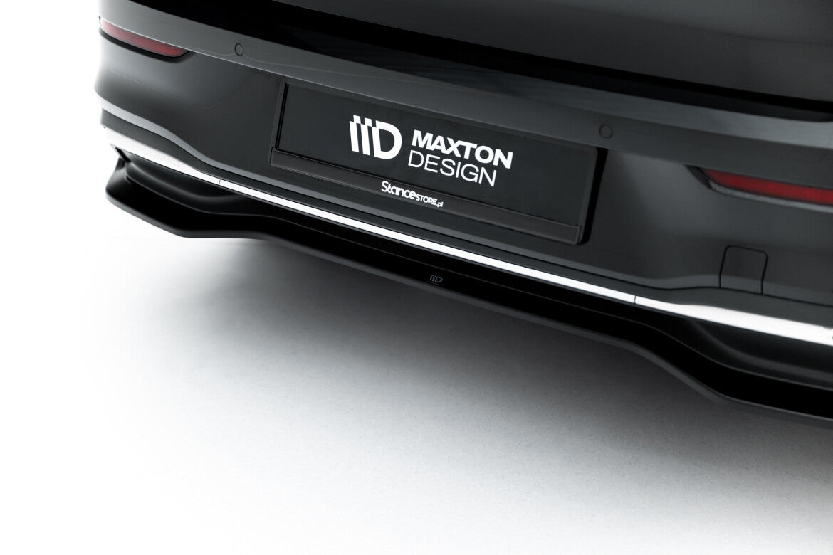 Diffusor Heckansatz passend für VW Golf Mk8 FL schwarz Hochglanz