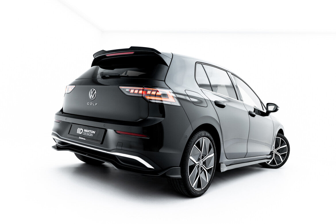 Diffusor Heckansatz passend für VW Golf Mk8 FL schwarz Hochglanz