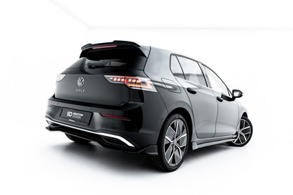 Diffusor Heckansatz passend für VW Golf Mk8 FL schwarz Hochglanz