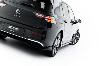 Diffusor Heckansatz passend für VW Golf Mk8 FL schwarz Hochglanz