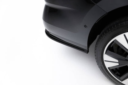Diffusor Heckansatz passend für VW Multivan Lang Version T7 schwarz Hochglanz