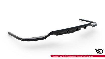 Diffusor Heckansatz passend für VW Multivan Lang Version T7 schwarz Hochglanz