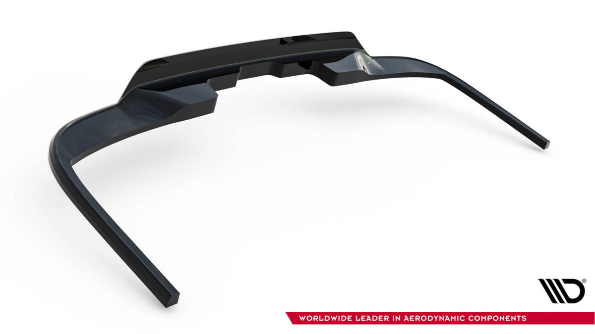 Diffusor Heckansatz passend für VW Multivan Lang Version T7 schwarz Hochglanz