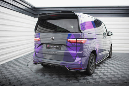 Diffusor Heckansatz passend für VW Multivan T7 schwarz Hochglanz