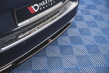 Diffusor Heckansatz passend für VW Passat B8 schwarz Hochglanz