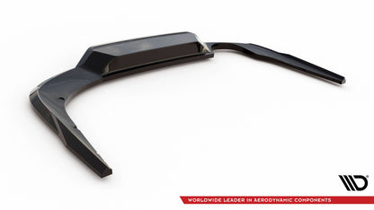 Diffusor Heckansatz passend für VW Passat B9 schwarz Hochglanz