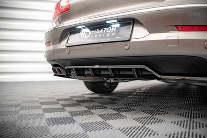 Diffusor Heckansatz passend für VW Passat CC schwarz Hochglanz