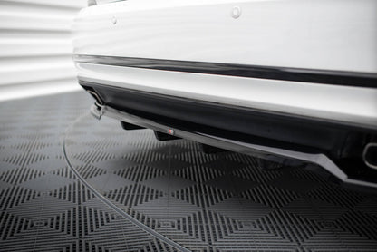 Diffusor Heckansatz passend für VW Passat GT B8 FL USA schwarz Hochglanz