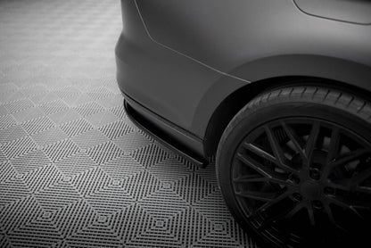 Diffusor Heckansatz passend für VW Passat Limousine / Variant B8 schwarz Hochglanz