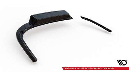 Diffusor Heckansatz passend für VW Passat Limousine / Variant B8 schwarz Hochglanz
