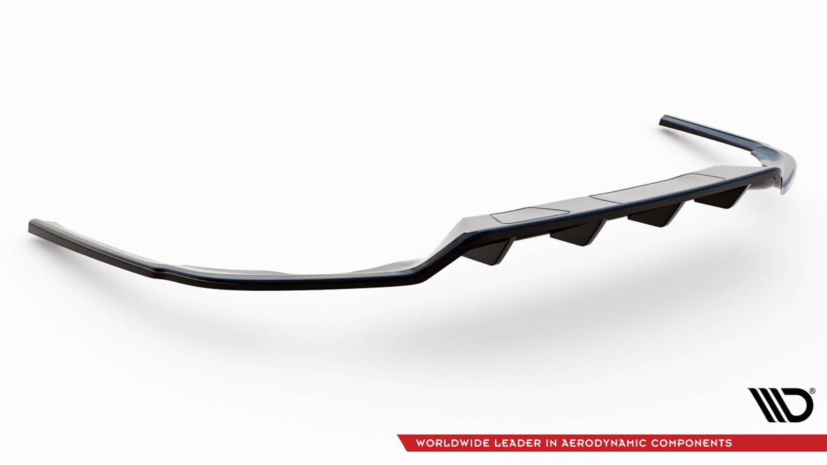 Diffusor Heckansatz passend für VW Passat R-Line B8 FL schwarz Hochglanz