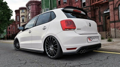 Diffusor Heckansatz passend für VW Polo GTI Mk5 FL schwarz Hochglanz