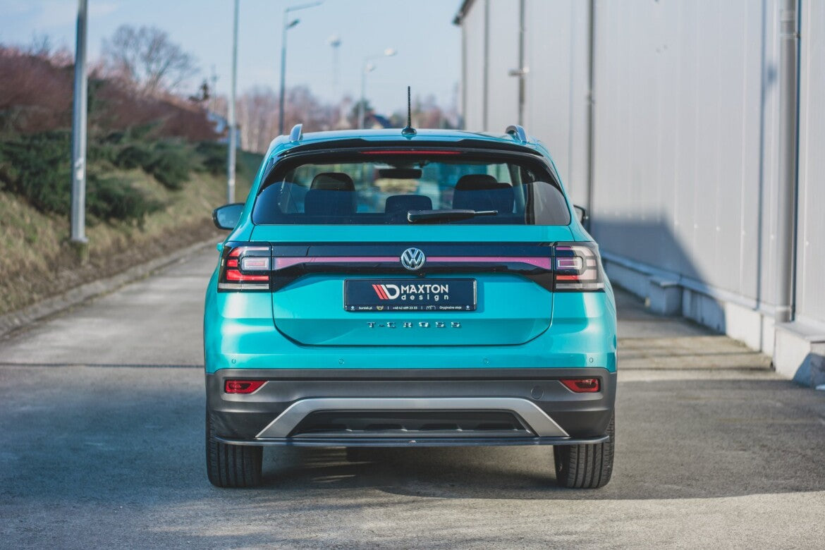 Diffusor Heckansatz passend für VW T-Cross schwarz matt