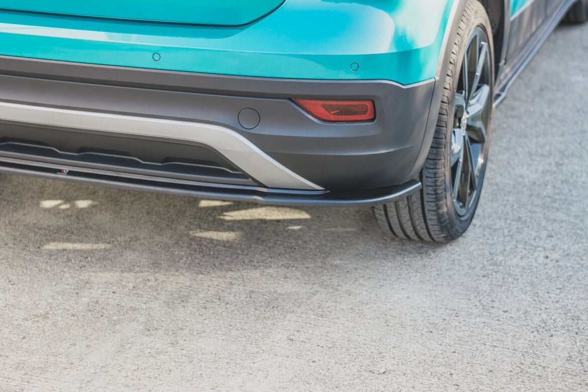 Diffusor Heckansatz passend für VW T-Cross schwarz matt