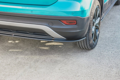 Diffusor Heckansatz passend für VW T-Cross schwarz matt