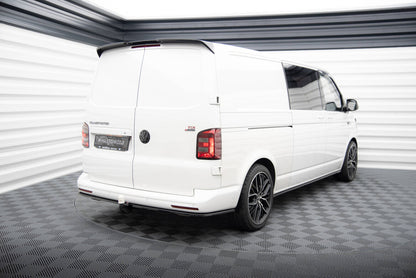 Diffusor Heckansatz passend für VW T6.1 Long schwarz Hochglanz