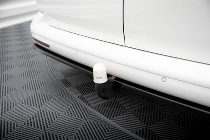 Diffusor Heckansatz passend für VW T6.1 Long schwarz Hochglanz