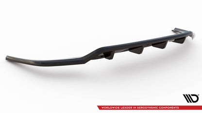 Diffusor Heckansatz passend für VW Taigo R-Line Mk1 schwarz Hochglanz