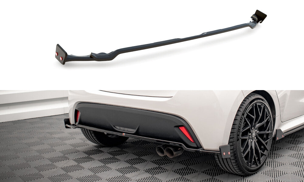 Diffusor Heckansatz V.1 + Flaps passend für Toyota Yaris Mk4