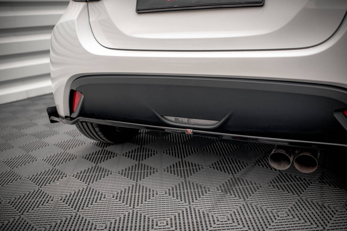 Diffusor Heckansatz V.1 + Flaps passend für Toyota Yaris Mk4