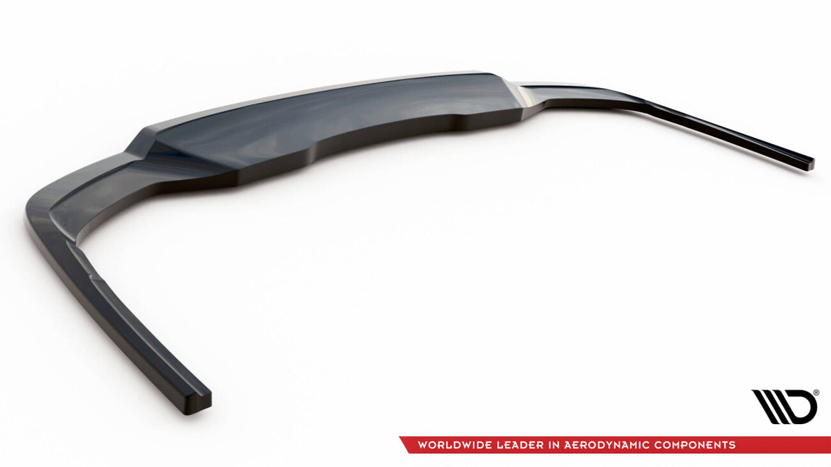 Diffusor Heckansatz V.1 passend für Audi A4 S-Line B9 FL schwarz Hochglanz