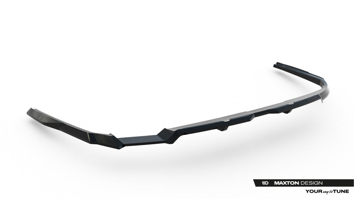 Diffusor Heckansatz V.1 passend für Audi A6 S-Line C9 schwarz Hochglanz
