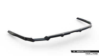 Diffusor Heckansatz V.1 passend für Audi A6 S-Line C9 schwarz Hochglanz