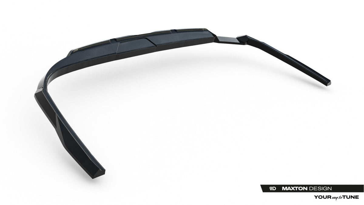 Diffusor Heckansatz V.1 passend für Audi A6 S-Line C9 schwarz Hochglanz
